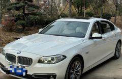 BMW 5 Series White 2013