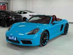 PORSCHE 718 Blue 2016