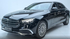 Benz E-Class Black 2021