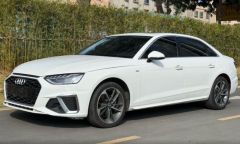 Audi A4L White 2020