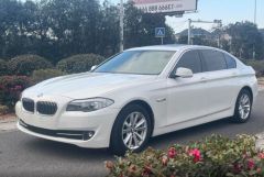 BMW 5 Series White 2011