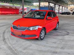 SKODA Fabia Red 2015
