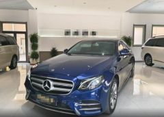 Benz E-Class Blue 2019