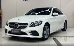Benz C-Class White 2019