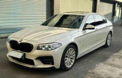 BMW 5 Series White 2013