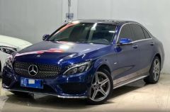 Benz C-Class Blue 2018