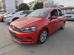 Volkswagen Golf Sportsvan Yellow 2016