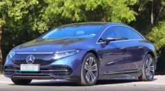 Benz EQS Blue 2022