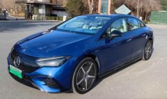 Benz EQE Blue 2022