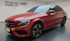 Benz C-Class Red 2017