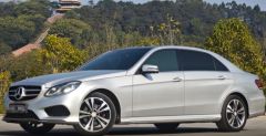 Benz E-Class Silver 2014