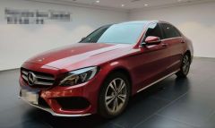 Benz C-Class Red 2017
