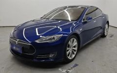 Tesla Model Blue 2014
