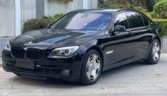 BMW 7 Series Black 2009