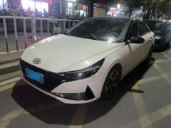 Hyundai Elantra White 2022