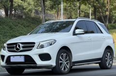 Benz GLE White 2016
