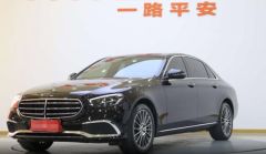 Benz E-Class Black 2022