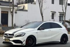 Benz Mercedes-AMG A 45 White 2015