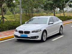 BMW 5 Series White 2014