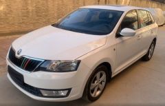 SKODA ScoutLine White 2015