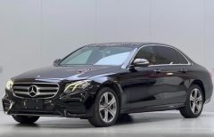 Benz E-Class Black 2019