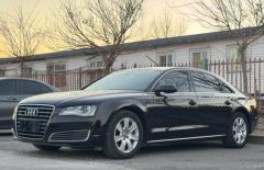 Audi A8 Black 2012