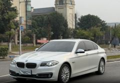 BMW 5 Series White 2013