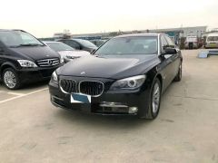 BMW 7 Series Black 2009