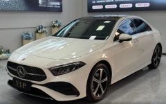 Benz A-Class White 2022