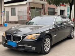BMW 7 Series Black 2009