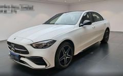 Benz C-Class White 2023