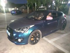 Hyundai Veloster Gray 2015