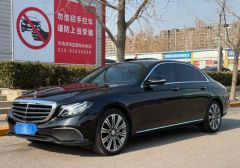 Benz E-Class Black 2017