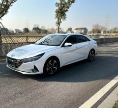 Hyundai Elantra White 2022