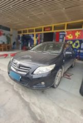 Toyota Corolla Black 2008