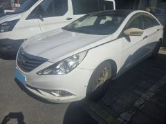 Hyundai Sonata White 2015