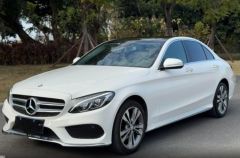 Benz C-Class White 2016