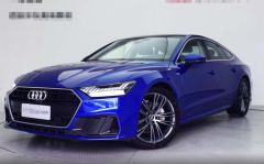 Audi A7 Blue 2021