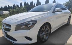Benz CLA White 2018