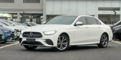 Benz E-Class White 2021