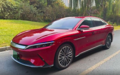 BYD Han EV Red 2021