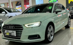 Audi A3 Green 2017