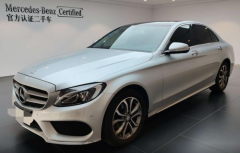 Benz C-Class Gray 2014