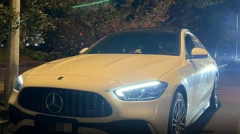 Benz C-Class White 2022
