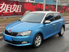 Skoda Fabia Blue 2015