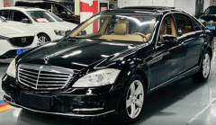 Benz S-Class Black 2010