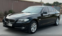BMW 5 Series Black 2012