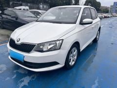 Skoda Fabia White 2017