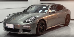 PORSCHE Panamera Gray 2013