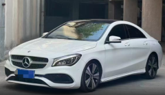 Benz CLA White 2018